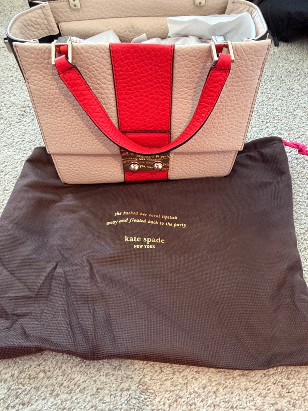 NBW Kate Spade Colorblock Tote - Picture 15 of 16